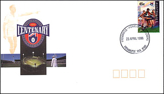 1996 AFL Centenary Cover with Fremantle PM