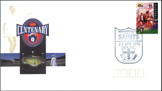 1996 Saint Kilda AFL Centenary Cover