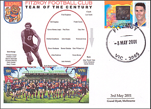 Fitzroy Lions team of th Centenury Cover